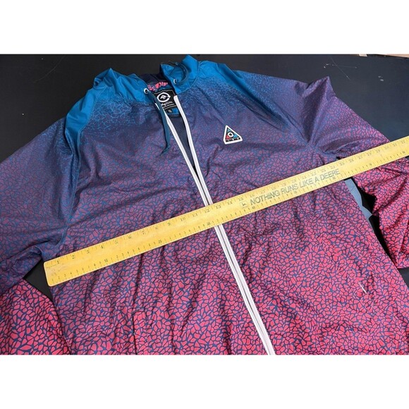 Lifted Research Group Mens Windbreaker Jacket Zip Up Size XL Fall Coat Athletic - Picture 6 of 8